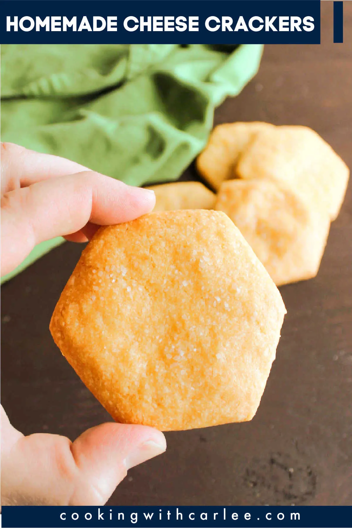 If you can run a food processor and a rolling pin, you can make your own cheese crackers. Make them with a nice sharp cheddar for a cheez-it copycat or switch up the varieties of cheese to match your crackers to your mood.