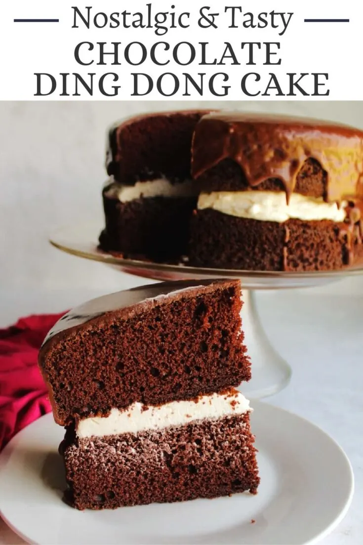 chocolate ding dong cake