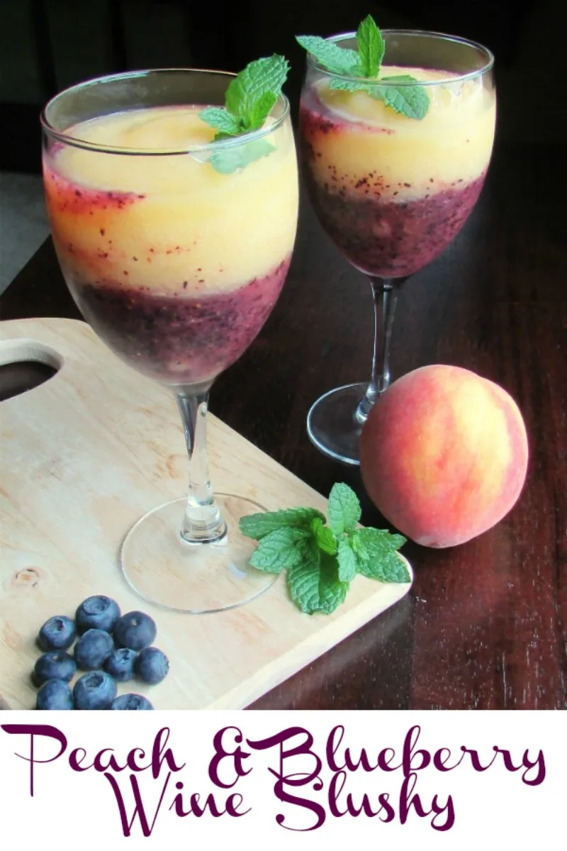 What a perfect way to cool off! These delicious wine slushies are pretty, refreshing and only take a few ingredients and a couple of minutes to make!