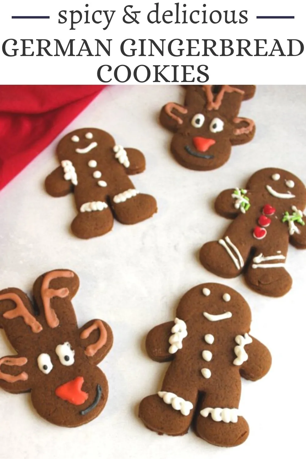 Gingerbread cookies are a Christmas must have! These one have a nice buttery cookie base and all of the spices are likely to already be in your spice cabinet. They will make converts of those who don’t think they like these spicy little fellas!
