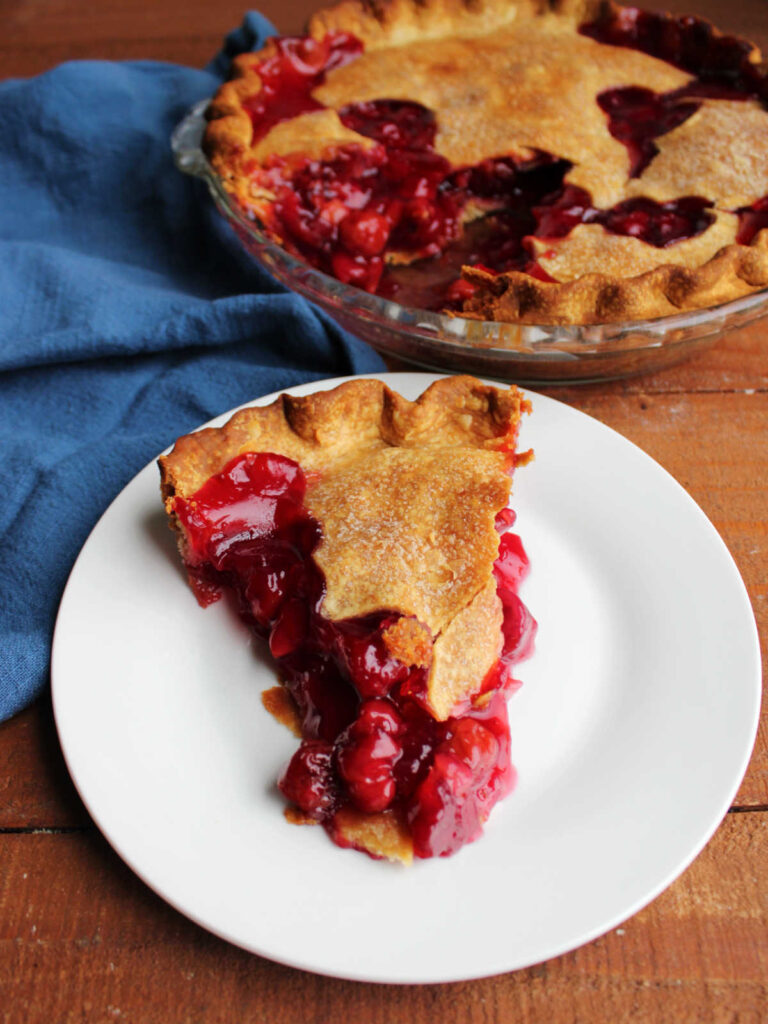 Sour Cherry Pie - Cooking With Carlee