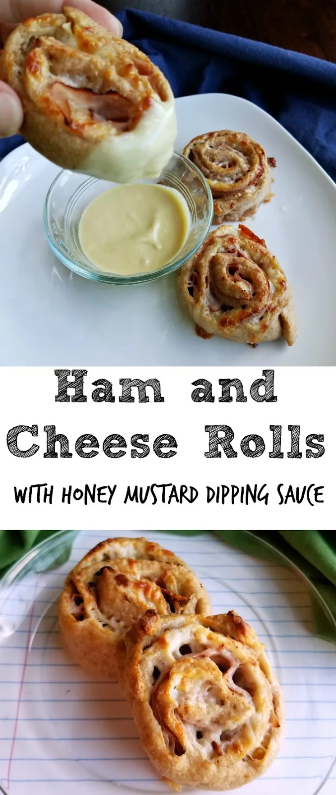 These take the classic ham and cheese sandwich to a fun new level! Make the honey mustard dipping sauce to bring it all together. Whether you need a fun new lunch idea or a hearty savory snack, these will surely do the trick!