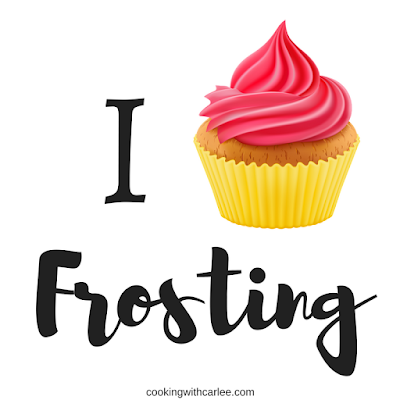 I cupcake frosting graphic
