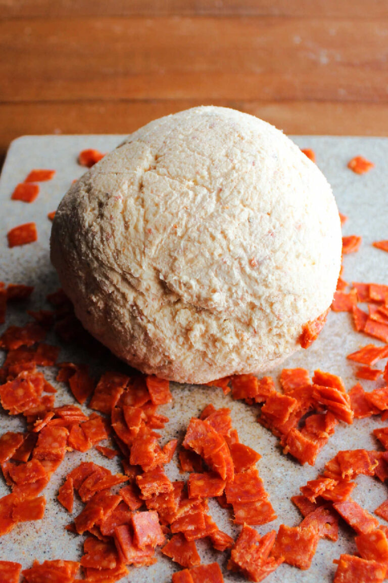 Pepperoni Cheese Ball Cooking With Carlee