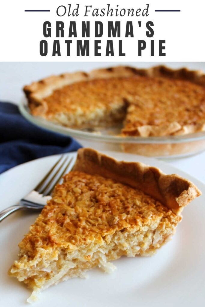 A flaky pie crust loaded with warm flavors, oatmeal and coconut is a treat to be sure. Grandma spent years perfecting this recipe so you don’t have to. All you have to do is give it a try!