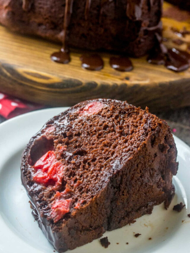 Chocolate Cherry Bundt Cake Recipe