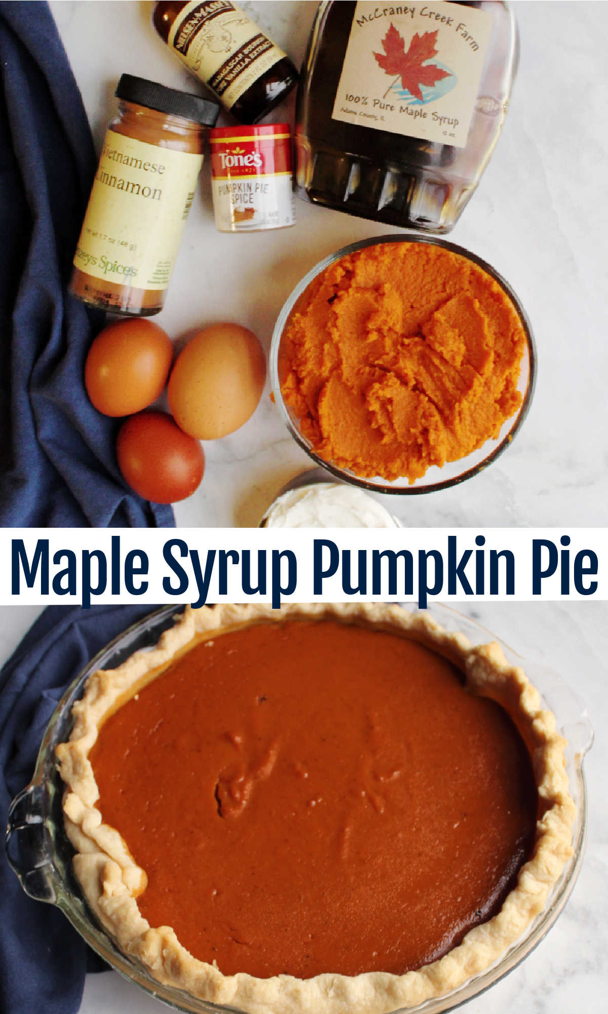 If you are trying to avoid processed sugar, this is the pumpkin pie for you. Or if you just love maple syrup, this yummy recipe is a great way to mix that warm maple flavor with pumpkin and spice. It is such a fun way to make a little change to your Thanksgiving dessert table. It adds that little something extra special without going too far off the beaten path.