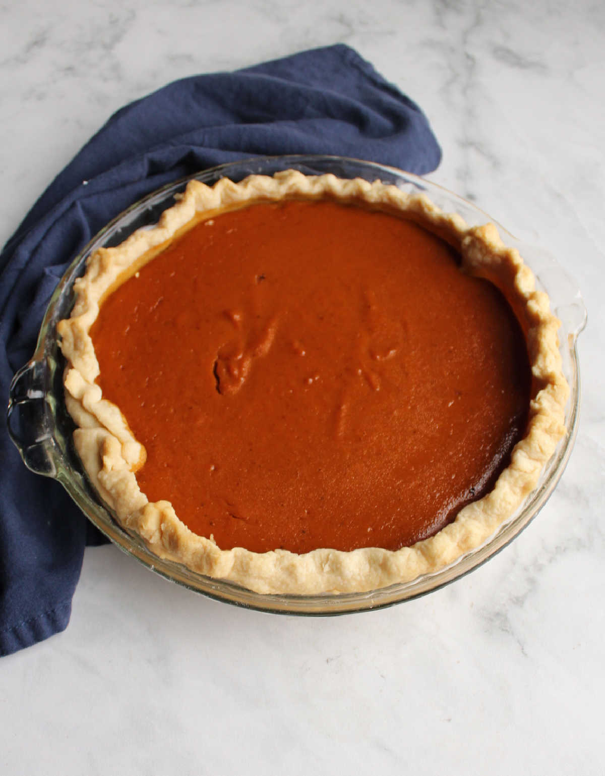 This pumpkin pie is kissed with a bit of maple flavor to heighten the warm sweet notes. Such a small change makes a big difference!
