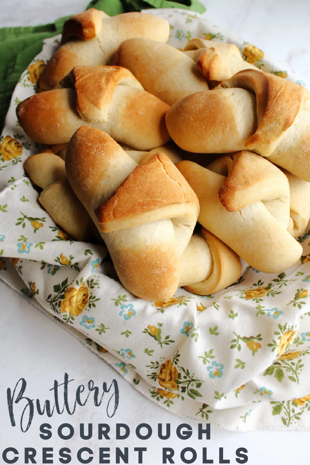 Sourdough crescent rolls are soft, ever so slightly sweet with a nicely rounded sourdough flavor. They are the perfect accompaniment to your next dinner!