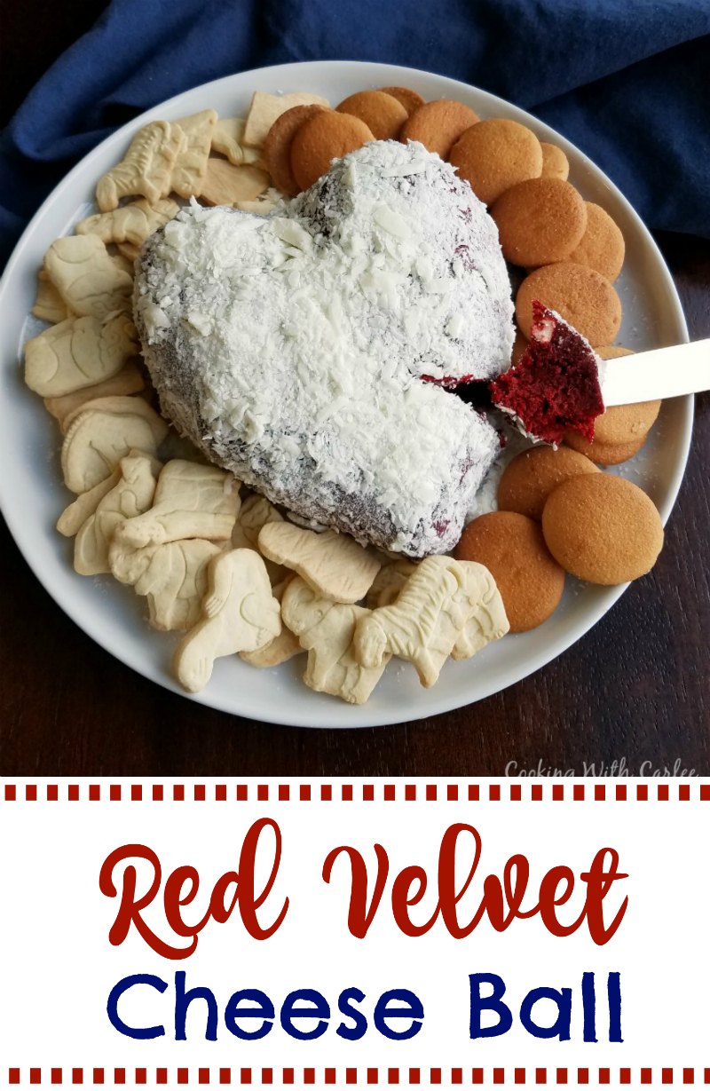 Luscious red velvet cake and cream cheese frosting flavors come together for a one of a kind dessert experience. Red velvet cheese balls are perfect for Valentine's Day, Christmas or just because!