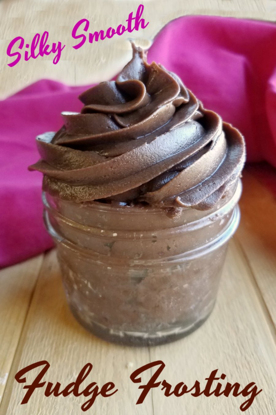 Silky smooth and super chocolaty, this fudge frosting is perfect for piping out designs on cakes and cupcakes. Of course is spreads like a dream too, make a batch and see for yourself!