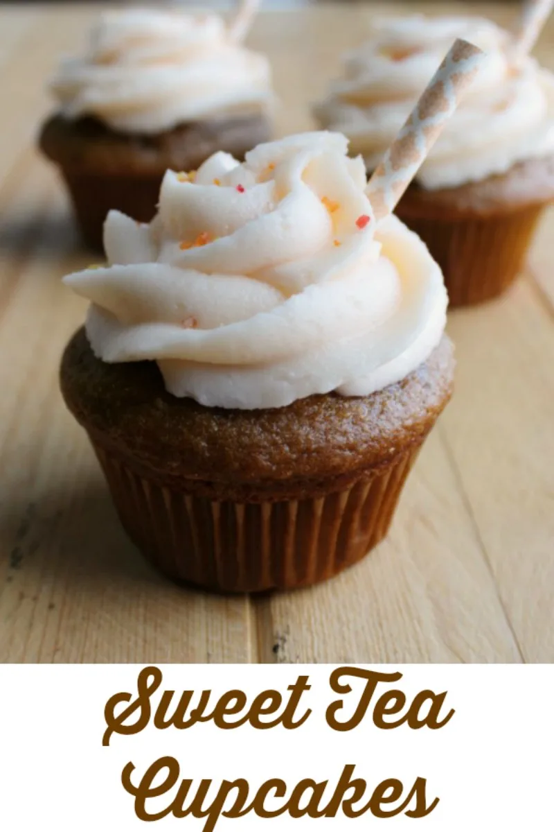Sweet tea is a hot weather staple for a lot of folks, but now you don’t have to have a glass and ice to enjoy it. Instead you can eat your tea in cupcake form! They are the perfect way to cap off a summer party and would be perfect for a BBQ!