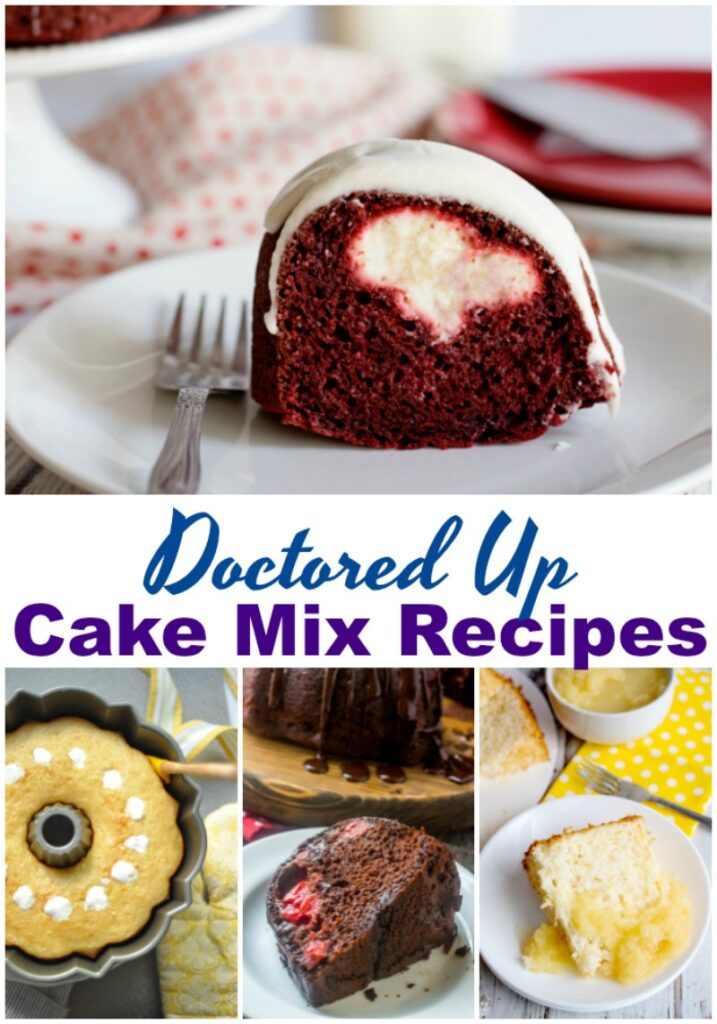 Sometimes baking from scratch just isn’t in the cards,  but that doesn’t mean you can have delicious home baked treats. These recipes start with a cake mix but are doctored up to make them extra good!