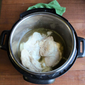 Chicken breasts in instant pot.