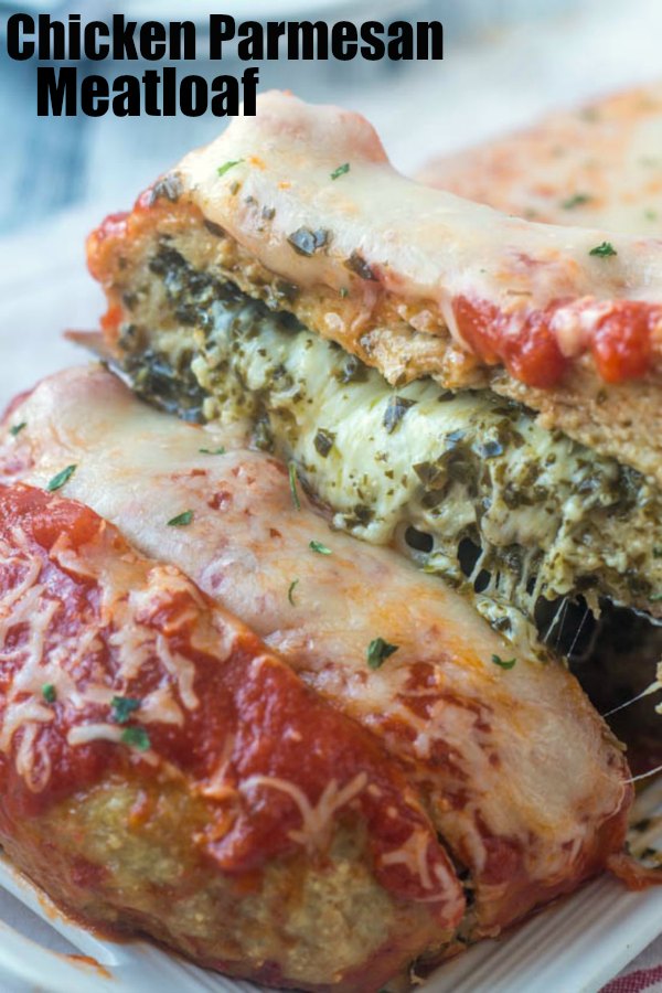 If you are looking for a dinner that is sure to wow, this chicken Parmesan meatloaf is just the thing! It is loaded with flavor and of course plenty of cheese!