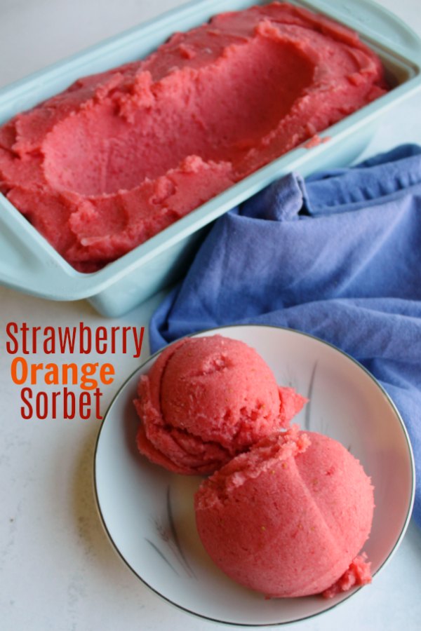Sorbet is a cold and flavorful way to eat you fruit and enjoy it too! This recipe is super simple and includes only strawberries, orange juice and honey. The results are a perfect way to cool down on a warm day. They are also a great way to indulge your sweet tooth without any guilt.