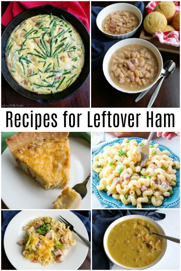 Turn bits of leftover ham into new delicious meals with these fabulous recipes.  That ham hock wants to be used too. With these great ideas, you'll be wanting to make a ham just for the leftovers!