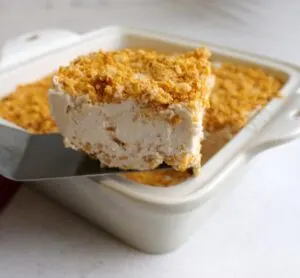 fried ice cream bars with crunchy cornflake topping and crust