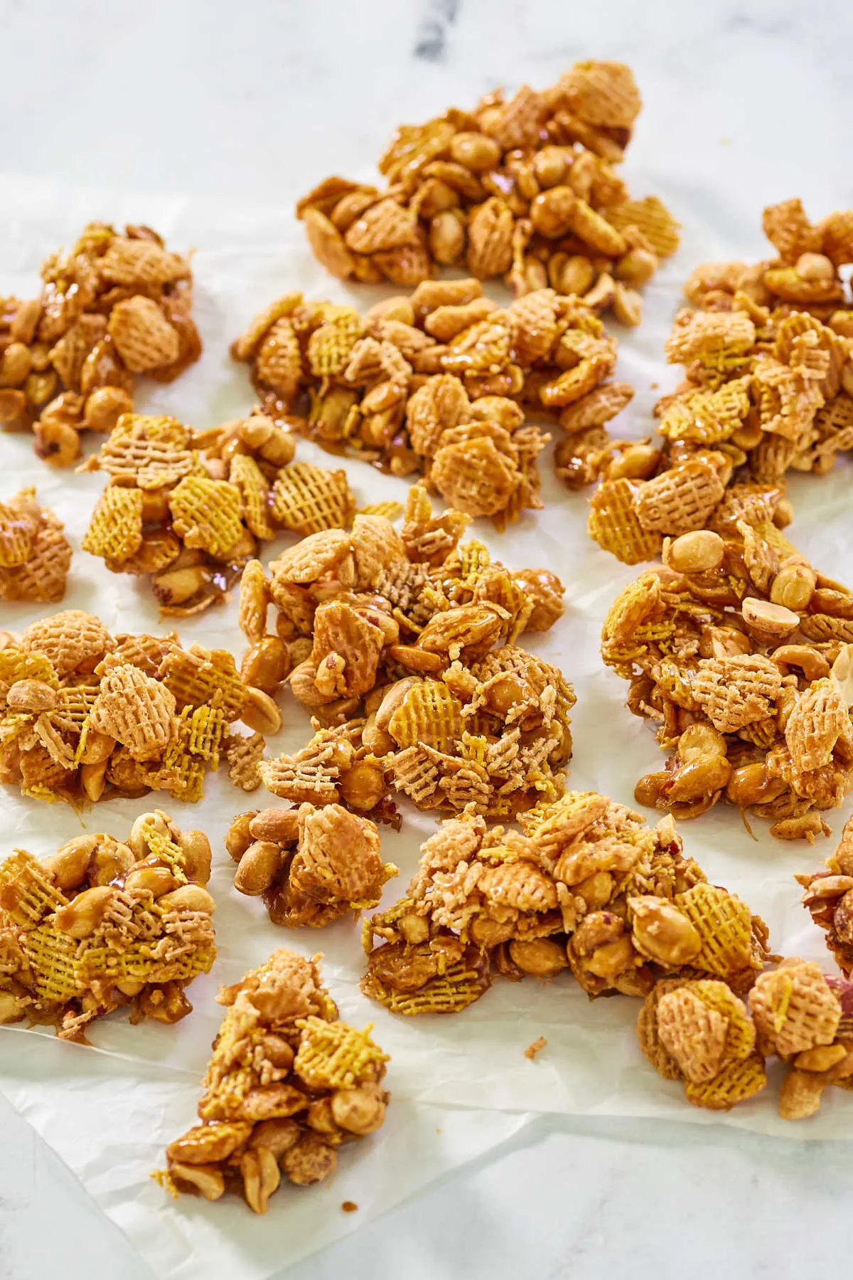 Caramel Crispix Mix in the Microwave Cooking With Carlee