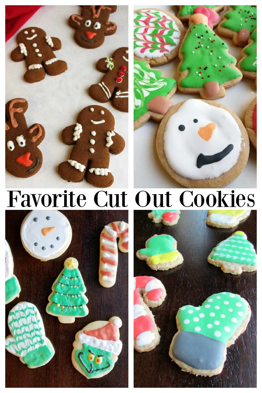 It is always fun to have a cookie cut in a pretty shaped and decorated with frosting, but you aren't limited to sugar cookies. There are lots of flavors and types of cookies you can roll and cut, here are a few of our favorite recipes.