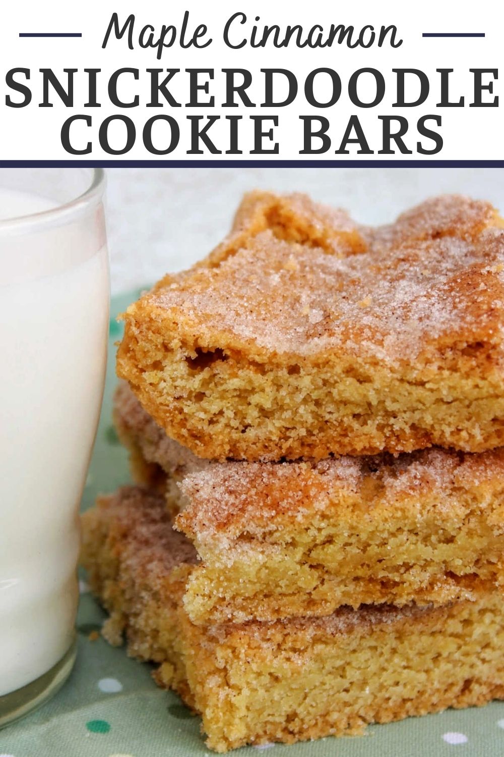 Make your cinnamon sugar dreams come true even faster with these snickerdoodle cookie bars. They have everything you love about the classic cookie in a quick and easy bar form.