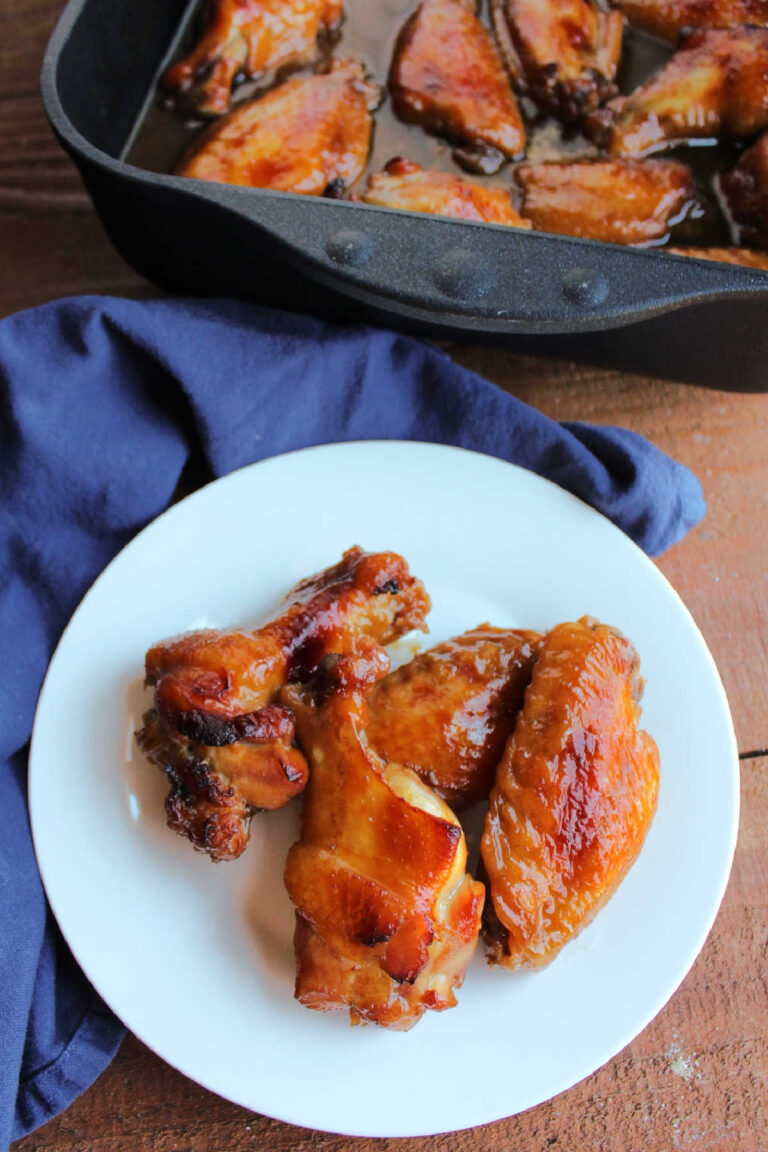 Caramelized Baked Chicken Wings Cooking With Carlee