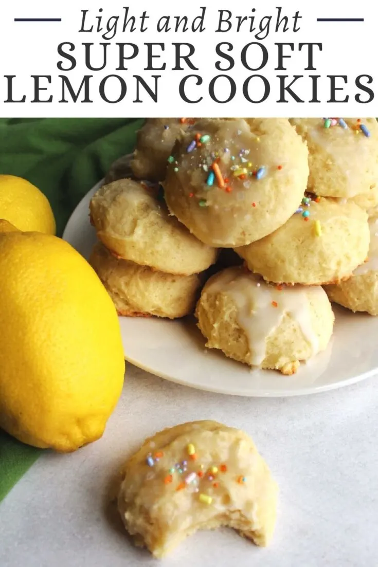 super soft lemon cookies