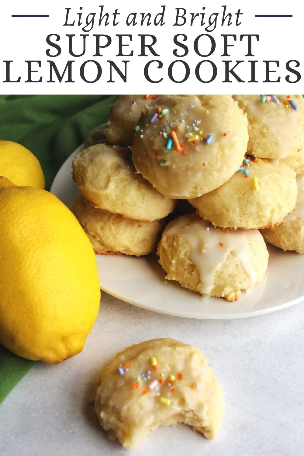 Super soft lemon cookies are loaded with cream cheese and fresh lemon. They are pillowy and delicious with the right balance of sweet and tangy citrus.