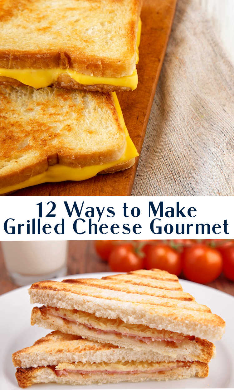Grilled cheese sandwiches are comfort food at their finest. Here are 12 ways to take a basic grilled cheese sandwich and turn it into something gourmet and fabulous.