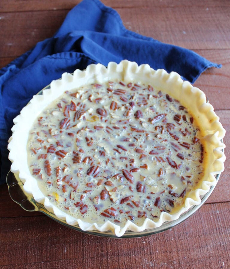 Condensed Milk Pecan Pie Cooking With Carlee