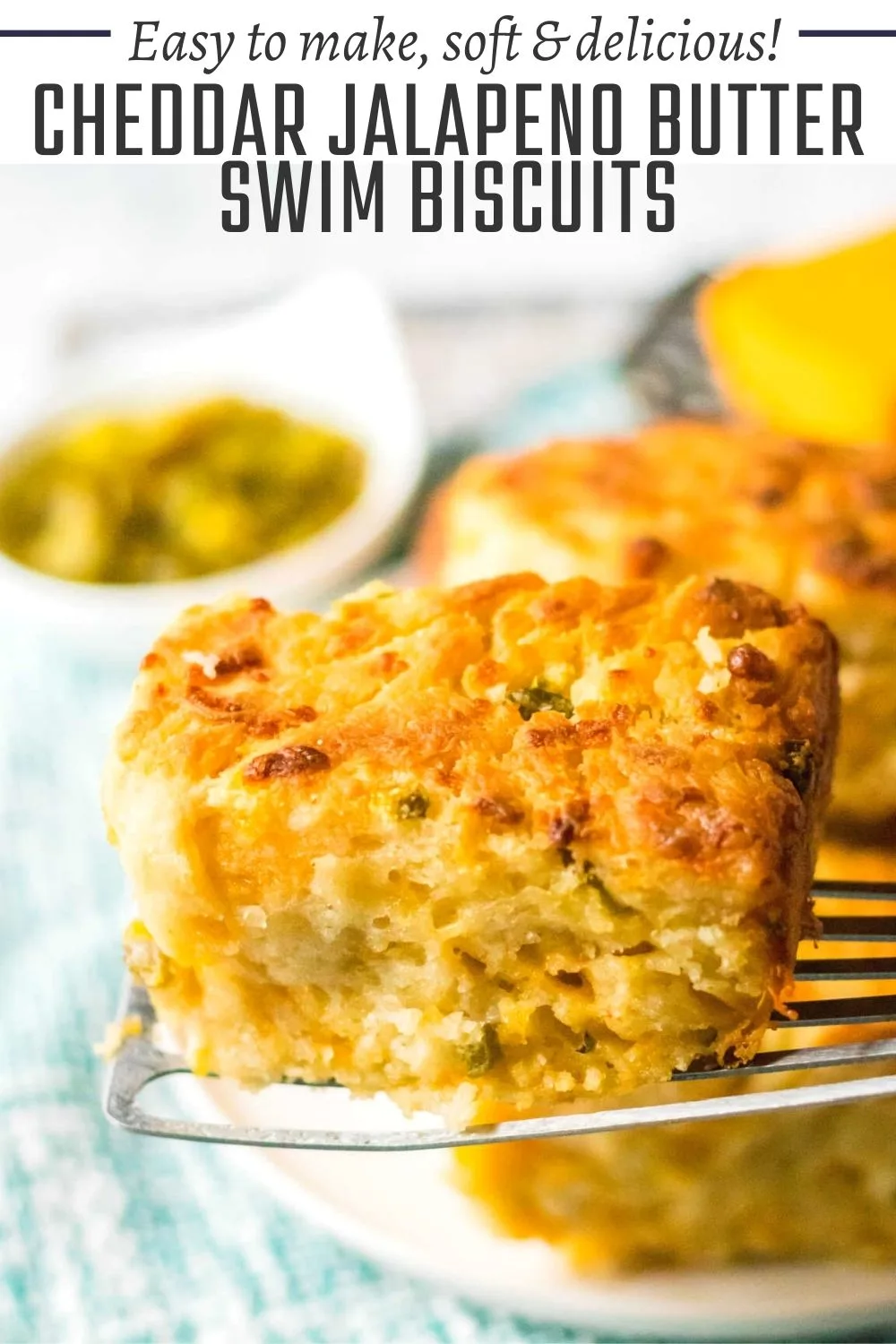 If you love soft buttery biscuits, you are going to love this cheddar Jalapeno butter swim biscuits recipe. They are easy to make and loaded with cheese and a hint of spice, making them perfect to go with your morning eggs or a bowl of soup. 