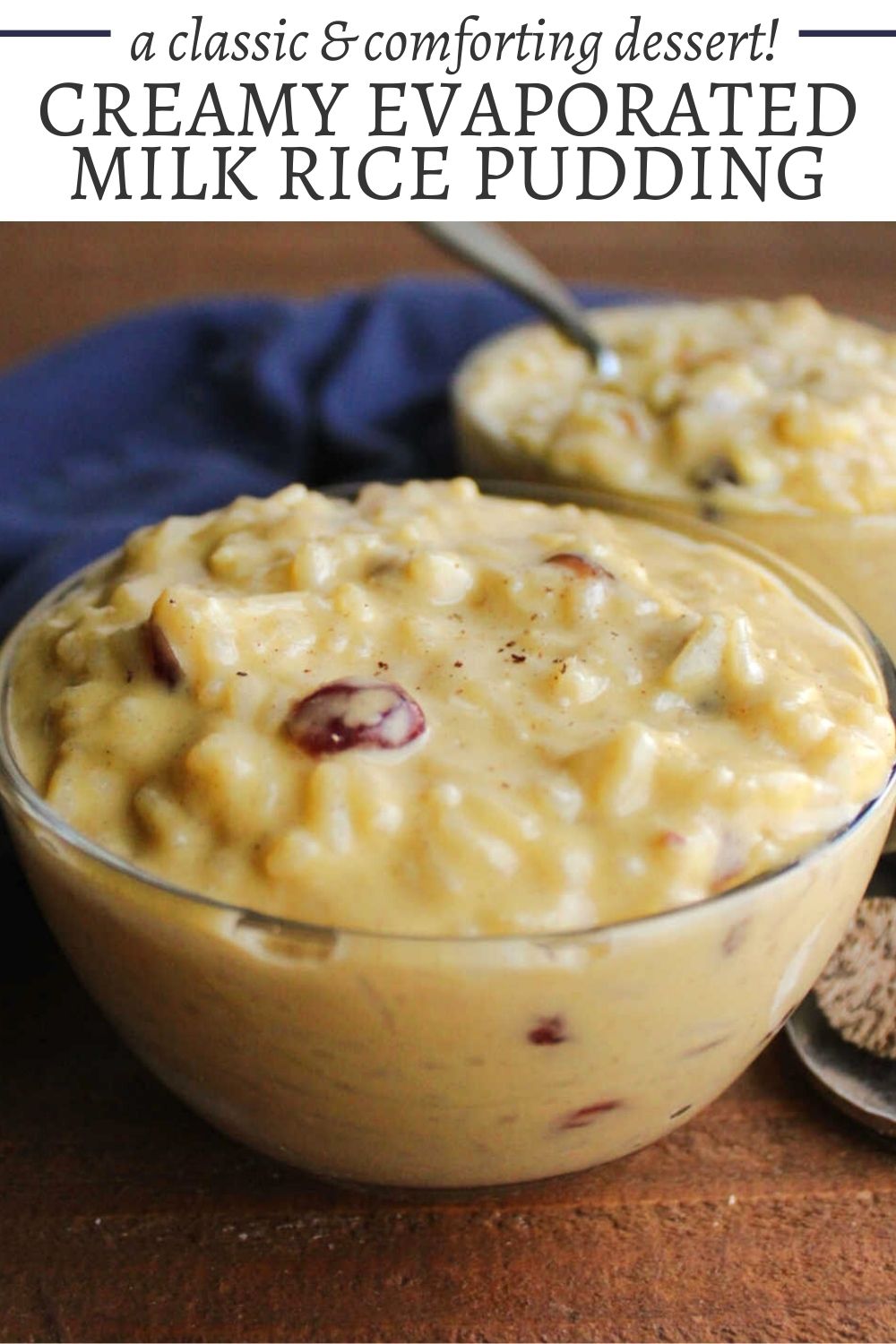 Any leftover rice pudding can be stored in the refrigerator for up to four days. If you want to enjoy the leftovers warm just add a splash of milk and heat it in the microwave until it is heated through.