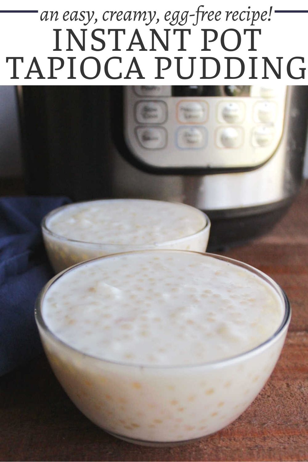 There is something about a creamy bowl of tapioca pudding. It is easier to make at home than you might think, especially with the help of an Instant Pot. It takes almost no effort and gives you all of the nostalgia you could want from the classic treat.