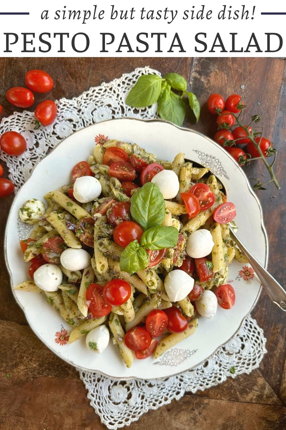 When the temperatures rise and outdoor party season begins, there's nothing better than a refreshing pesto pasta salad. With sun-ripened tomatoes and small creamy mozzarella pearls, this pasta salad is the perfect summer dish.