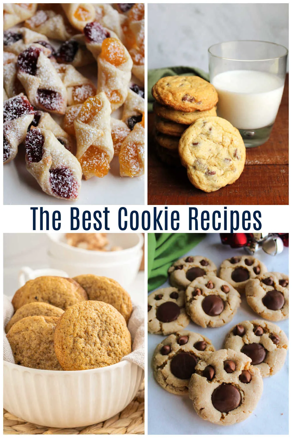 This collection of cookie recipes has something for everyone. There are classic chocolate chip cookies and new peanut butter paw print cookies. Check out recipes from my great grandma's collection and new creations we love. It's time to get baking! 