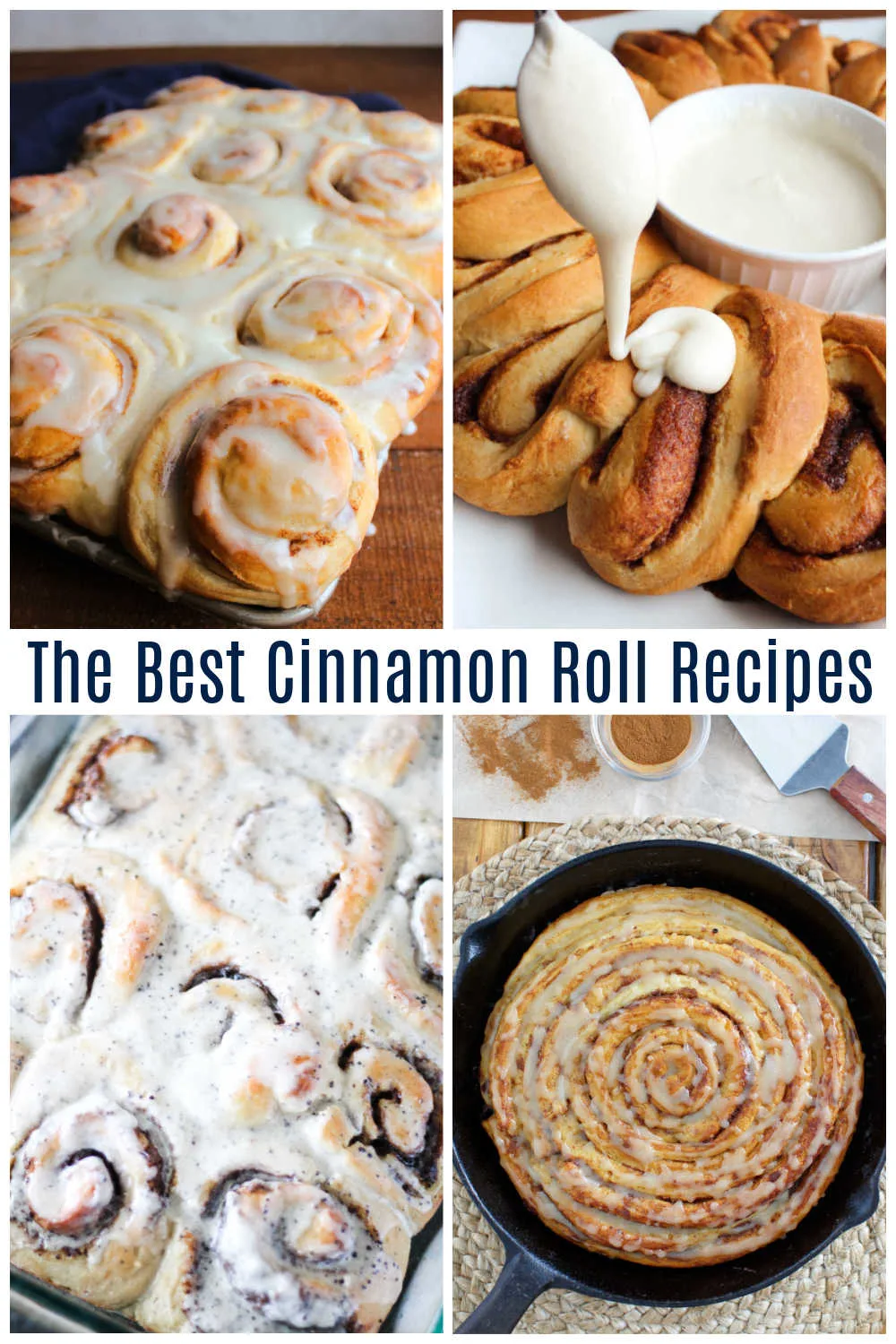 Start your day off right with one of these delicious cinnamon roll recipes. They will take any ordinary breakfast or brunch and make them spectacular! 