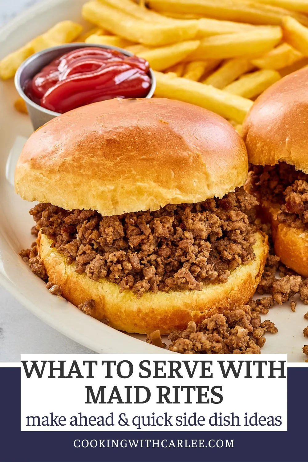What should you serve with Maid Rites? Whether you like coleslaw, macaroni salad, veggies or French fries – I’ve some of the best Maid Rite or Sloppy Joe side dishes to get a tasty dinner on the table for your family in no time.