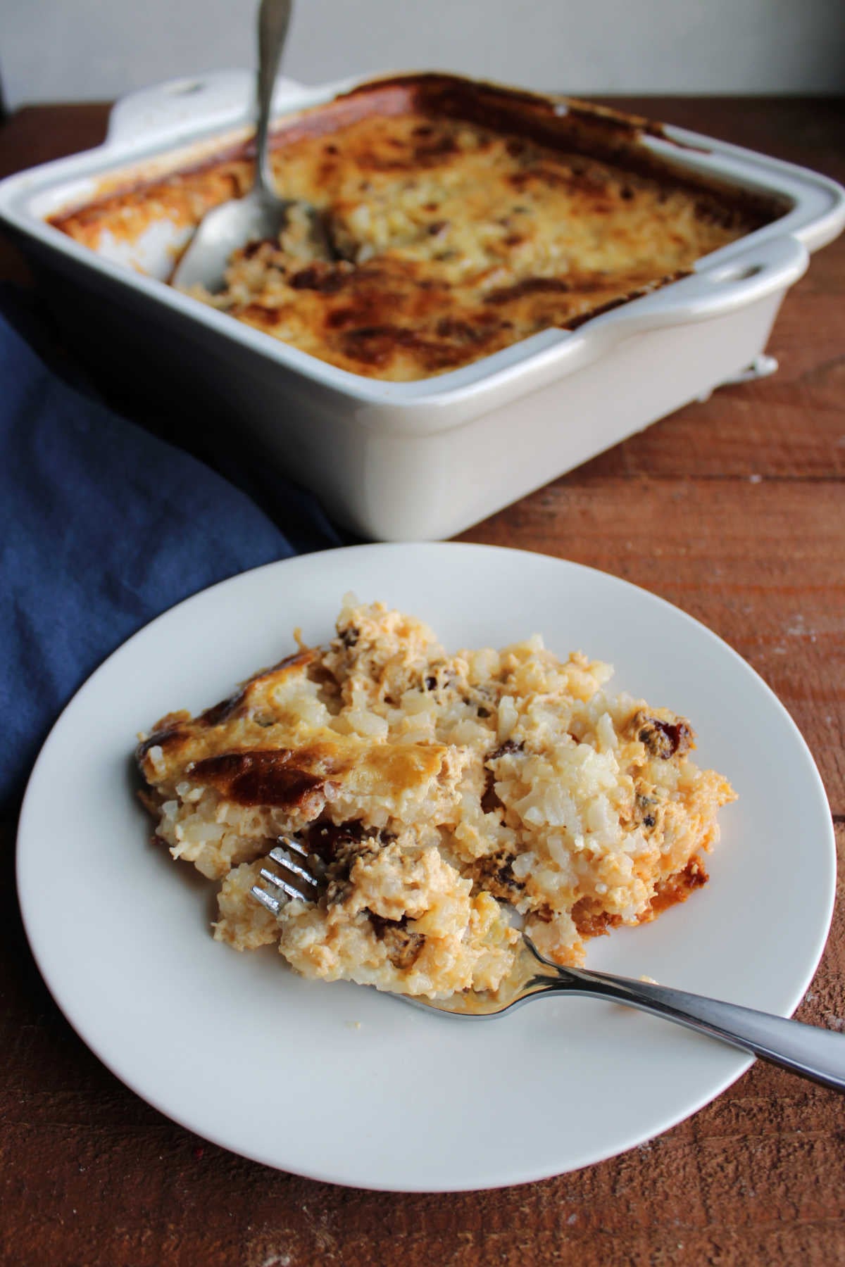 Baked Rice Pudding With Uncooked Rice 9 Plate of rice old fashioned baked rice pudding with thick custard and rice with raisins, ready to eat.