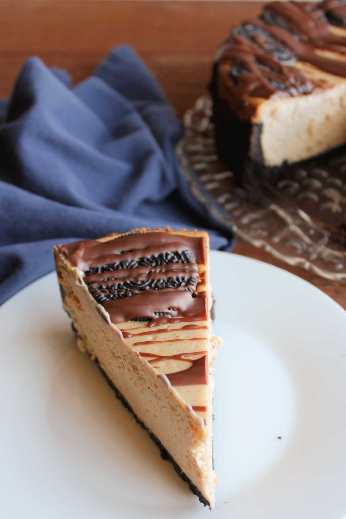 Peanut Butter Oreo Cheesecake